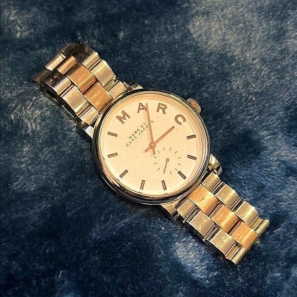Marc Jacobs Accessories - Marc Jacobs Rose Gold and Silver Watch